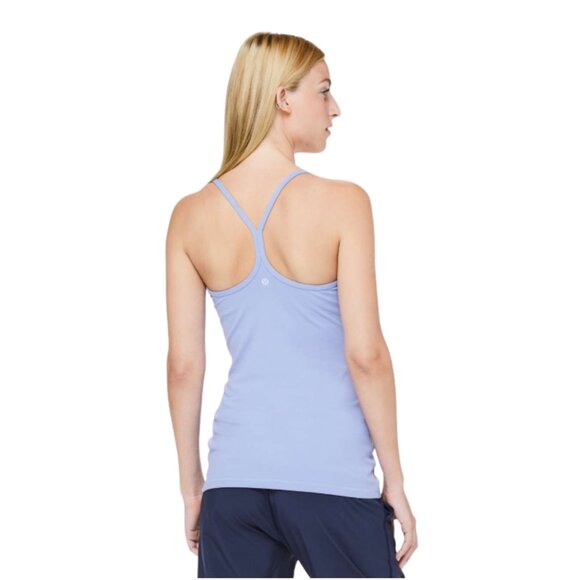 lululemon athletica Tops - Lululemon Power Y Tank Iron Purple Size 4